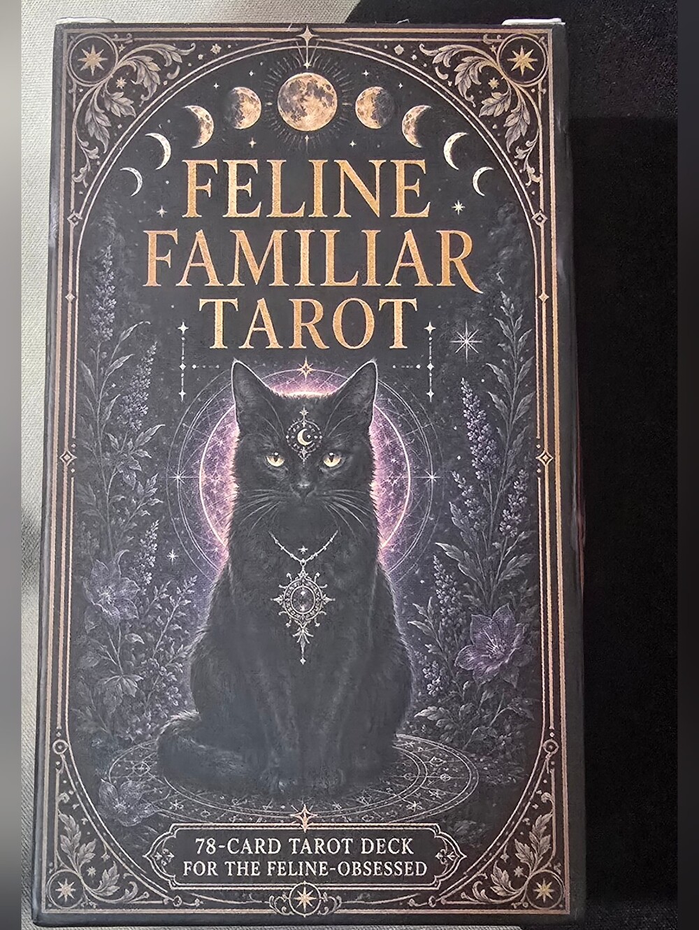 Feline Familiar Tarot Deck - Black